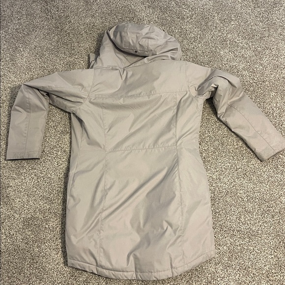 Women's Columbia  Gray Hooded Parka - Picture 6 of 6